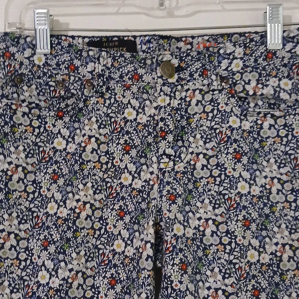 J. Crew Floral Limted Edition Jeans